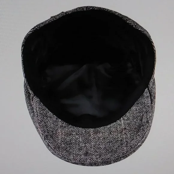 Men's Dockers® Plaid Herringbone Flat Top Ivy Cap - Picture 3 of 13